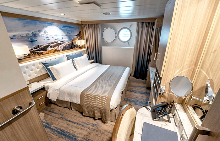 Aurora Expeditions Greg Mortimer Stateroom Twin.png